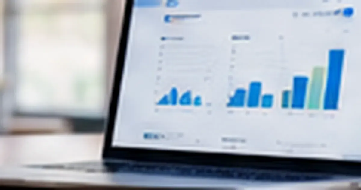 SEO analytics dashboard on a laptop illustrating a complete technical SEO checklist
