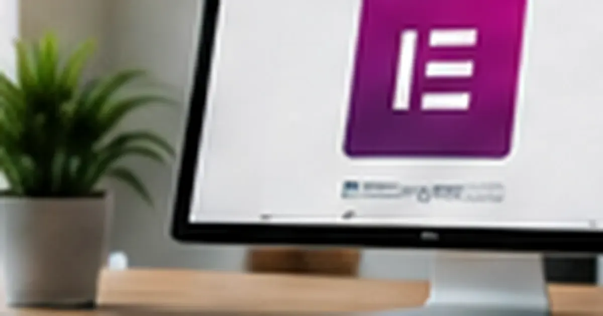 Elementor website builder interface illustrating landing page and full website design choices