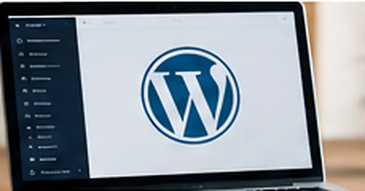 WordPress website dashboard illustrating ongoing website maintenance and monthly updates